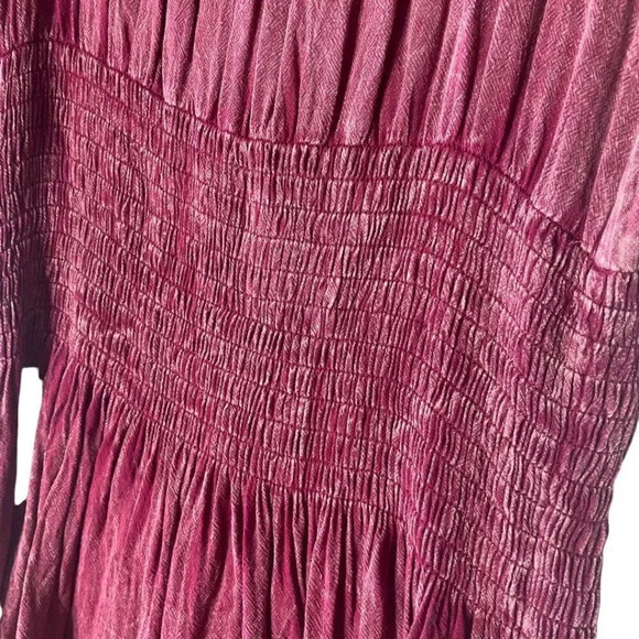 Flying Tomato Cold Shoulder Mini Dress Medium Cranberry/Maroon Size Medium - Picture 8 of 16